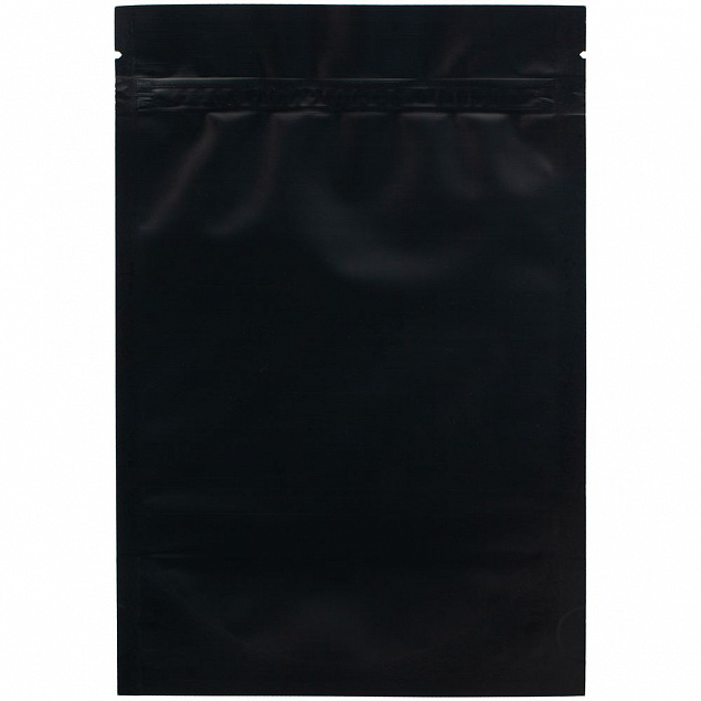Пакет с замком Zippa XL, черный с логотипом в Белгороде заказать по выгодной цене в кибермаркете AvroraStore