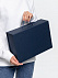 Коробка Case, подарочная, синяя с логотипом в Белгороде заказать по выгодной цене в кибермаркете AvroraStore