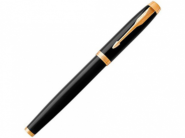 Ручка Parker роллер IM Core Black GT с логотипом в Белгороде заказать по выгодной цене в кибермаркете AvroraStore