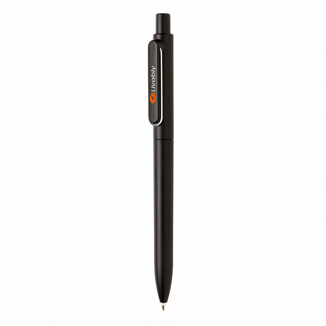 Ручка X6, черный с логотипом в Белгороде заказать по выгодной цене в кибермаркете AvroraStore
