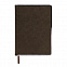 Ежедневник недатированный Montrose, А5, коричневый, кремовый блок, графитовый срез с логотипом в Белгороде заказать по выгодной цене в кибермаркете AvroraStore