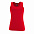 Майка женская SPORTY TT WOMEN, красная с логотипом в Белгороде заказать по выгодной цене в кибермаркете AvroraStore