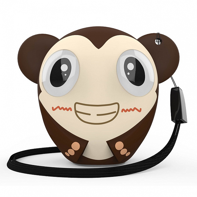 Беспроводная колонка Hiper ZOO Katy, Monkey с логотипом в Белгороде заказать по выгодной цене в кибермаркете AvroraStore