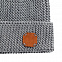 Шапка Brugge Even, серый меланж с логотипом в Белгороде заказать по выгодной цене в кибермаркете AvroraStore