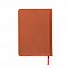 Ежедневник недатированный Campbell, А5,  оранжевый, белый блок с логотипом в Белгороде заказать по выгодной цене в кибермаркете AvroraStore