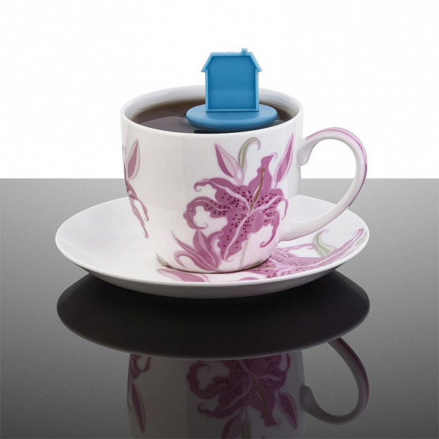 Поплавок для чая "Домик" с логотипом в Белгороде заказать по выгодной цене в кибермаркете AvroraStore