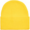 Шапка Urban Flow, желтая с логотипом в Белгороде заказать по выгодной цене в кибермаркете AvroraStore