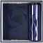 Набор Gems: ежедневник и термостакан, темно-синий с логотипом в Белгороде заказать по выгодной цене в кибермаркете AvroraStore