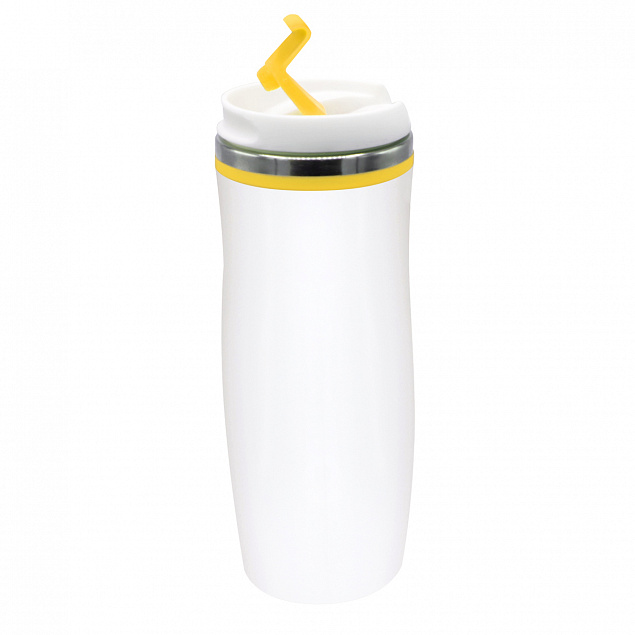Термокружка Latte - Желтый KK с логотипом в Белгороде заказать по выгодной цене в кибермаркете AvroraStore