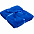Плед Plush, синий с логотипом в Белгороде заказать по выгодной цене в кибермаркете AvroraStore