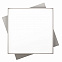 ПОДАРОЧНАЯ КОРОБКА ДЛЯ НАБОРА СЕРАЯ, 307*307 мм, светлый ложемент, под съемные ложементы с логотипом в Белгороде заказать по выгодной цене в кибермаркете AvroraStore