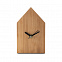 Бамбуковые часы La Casa, коричневые с логотипом в Белгороде заказать по выгодной цене в кибермаркете AvroraStore