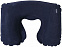 Подушка надувная Detroit, темно-синяя с логотипом в Белгороде заказать по выгодной цене в кибермаркете AvroraStore