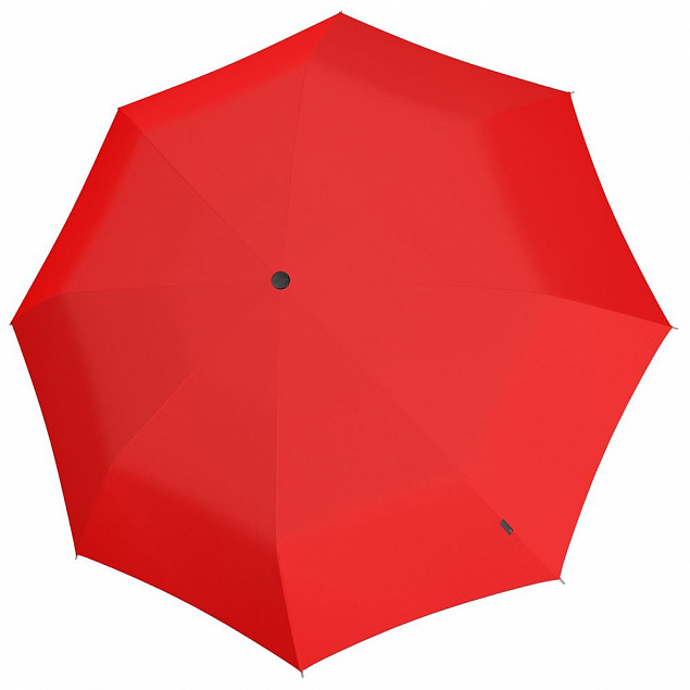 Складной зонт U.090, красный с логотипом в Белгороде заказать по выгодной цене в кибермаркете AvroraStore