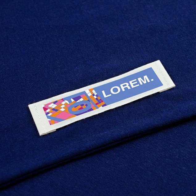 Лейбл хлопковый Doni, S, беленый с логотипом в Белгороде заказать по выгодной цене в кибермаркете AvroraStore