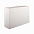 Коробка складная подарочная, 37x25x10cm, кашированный картон, белый с логотипом в Белгороде заказать по выгодной цене в кибермаркете AvroraStore
