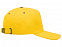 Бейсболка New York  5-ти панельная  с металлической застежкой и фурнитурой, желтый с логотипом в Белгороде заказать по выгодной цене в кибермаркете AvroraStore