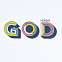 Толстовка с капюшоном «Новый GOD», белая с логотипом в Белгороде заказать по выгодной цене в кибермаркете AvroraStore