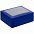Коробка с окном InSight, синяя с логотипом в Белгороде заказать по выгодной цене в кибермаркете AvroraStore