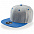 Бейсболка "FADER ", 6 клиньев, плоский козырек, застежка ПВХ с логотипом в Белгороде заказать по выгодной цене в кибермаркете AvroraStore
