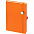 Ежедневник Favor Metal, недатированный, оранжевый с логотипом в Белгороде заказать по выгодной цене в кибермаркете AvroraStore