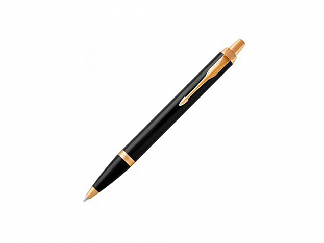 Ручка Parker шариковая «IM Core Black GT» с логотипом в Белгороде заказать по выгодной цене в кибермаркете AvroraStore
