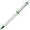 Ручка шариковая Raja, зеленая с логотипом в Белгороде заказать по выгодной цене в кибермаркете AvroraStore