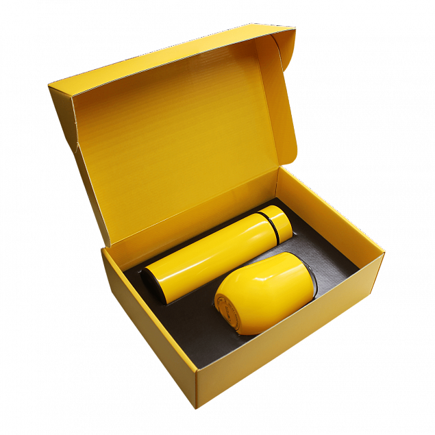 Набор Hot Box C yellow B (желтый) с логотипом в Белгороде заказать по выгодной цене в кибермаркете AvroraStore