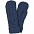 Варежки Heat Trick, синий меланж с логотипом в Белгороде заказать по выгодной цене в кибермаркете AvroraStore