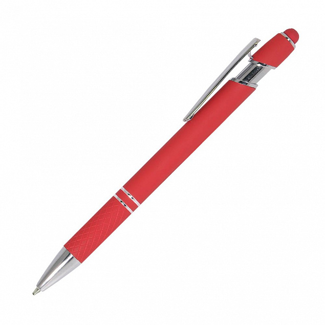 Шариковая ручка Comet, красная с логотипом в Белгороде заказать по выгодной цене в кибермаркете AvroraStore