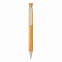 Бамбуковая ручка с клипом из пшеничной соломы с логотипом в Белгороде заказать по выгодной цене в кибермаркете AvroraStore