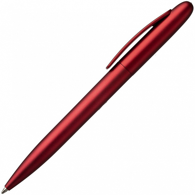Ручка шариковая Moor Silver, красная с логотипом в Белгороде заказать по выгодной цене в кибермаркете AvroraStore