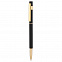 Ручка шариковая "Star", черный/золото, покрытие soft touch с логотипом в Белгороде заказать по выгодной цене в кибермаркете AvroraStore
