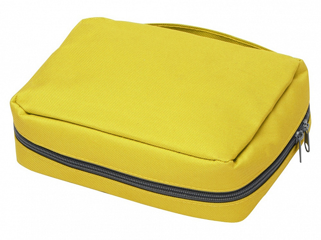 Несессер для путешествий Promo , желтый с логотипом в Белгороде заказать по выгодной цене в кибермаркете AvroraStore