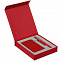 Коробка Latern для аккумулятора 5000 мАч и ручки, красная с логотипом в Белгороде заказать по выгодной цене в кибермаркете AvroraStore