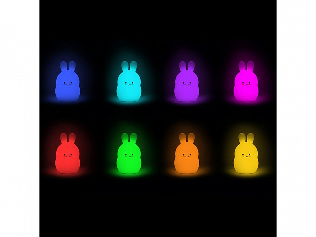 Ночник LED Rabbit с логотипом в Белгороде заказать по выгодной цене в кибермаркете AvroraStore