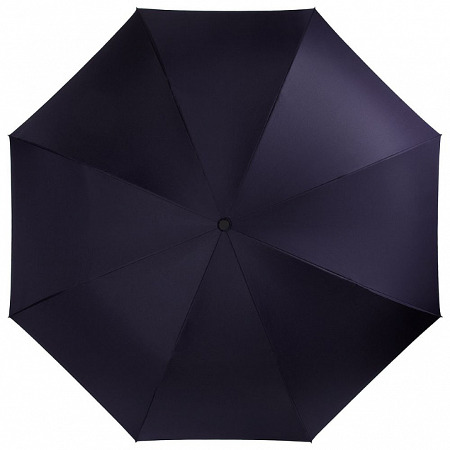 Зонт наоборот Style, трость, темно-синий с логотипом в Белгороде заказать по выгодной цене в кибермаркете AvroraStore