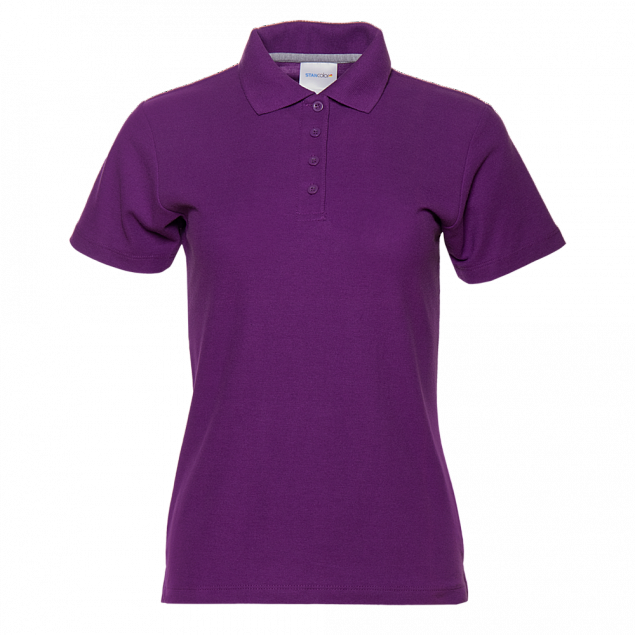 Рубашка поло Рубашка 104W Фиолетовый с логотипом в Белгороде заказать по выгодной цене в кибермаркете AvroraStore