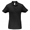 Рубашка поло ID.001 черная с логотипом в Белгороде заказать по выгодной цене в кибермаркете AvroraStore
