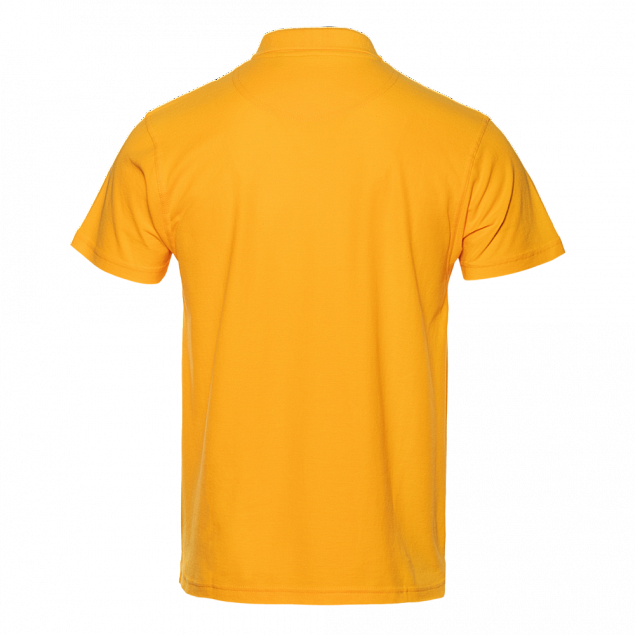 Рубашка поло мужская STAN хлопок/полиэстер 185, 04 Жёлтый с логотипом в Белгороде заказать по выгодной цене в кибермаркете AvroraStore