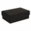 Коробка картонная, "COLOR" 11,5*6*17 см;черный с логотипом в Белгороде заказать по выгодной цене в кибермаркете AvroraStore