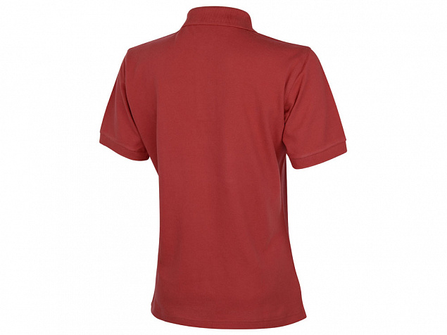 Рубашка поло Forehand женская, темно-красный с логотипом в Белгороде заказать по выгодной цене в кибермаркете AvroraStore