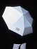 Зонт складной «Луч света» со светоотражающим куполом, серый с логотипом в Белгороде заказать по выгодной цене в кибермаркете AvroraStore