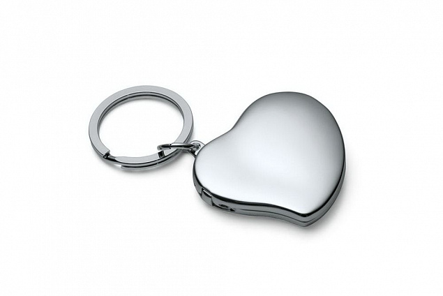 Брелок-медальон Heart с логотипом в Белгороде заказать по выгодной цене в кибермаркете AvroraStore