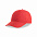 Бейсболка RECY SIX, красный, 6 клиньев, 100 % переработанный полиэстер, липучка с логотипом в Белгороде заказать по выгодной цене в кибермаркете AvroraStore