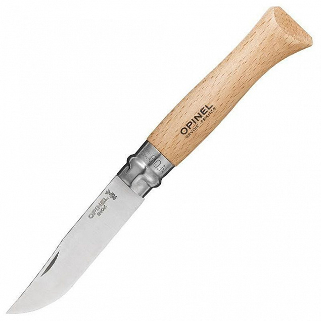Нож Opinel № 9, дуб с логотипом в Белгороде заказать по выгодной цене в кибермаркете AvroraStore
