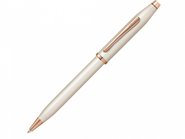 Шариковая ручка Cross Century II Pearlescent White Lacquer с логотипом в Белгороде заказать по выгодной цене в кибермаркете AvroraStore