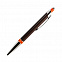 Шариковая ручка Bali, коричневая/оранжевая с логотипом в Белгороде заказать по выгодной цене в кибермаркете AvroraStore
