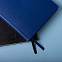 Бизнес-блокнот SMARTI, A5, синий, мягкая обложка, в клетку с логотипом в Белгороде заказать по выгодной цене в кибермаркете AvroraStore