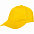 Бейсболка Promo, желтая с логотипом в Белгороде заказать по выгодной цене в кибермаркете AvroraStore